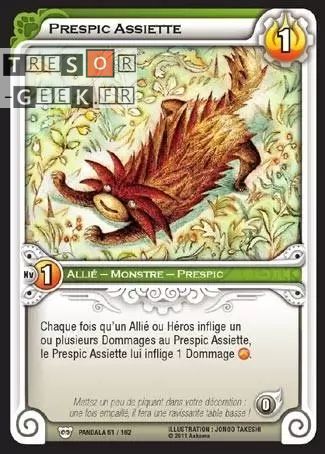 Prespic Assiette [Pandala 51/162 WAKFU] - Wakfu TCG - Pandala - Français (FR) - OCCASION