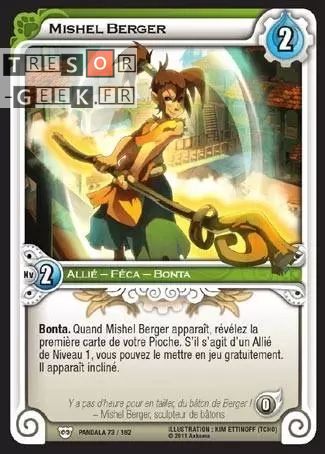 Mishel Berger [Pandala 73/162 WAKFU] - Wakfu TCG - Pandala - Français (FR) - OCCASION