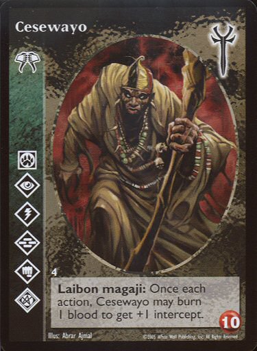 Cesewayo [LoB set] - VTES CCG