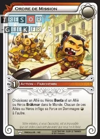Ordre de Mission [Pandala 95/162 WAKFU] - Wakfu TCG - Pandala - Français (FR) - OCCASION
