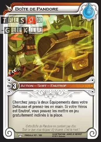 Boîte de Pandore [Pandala 107/162 WAKFU] - Wakfu TCG - Pandala - Français (FR) - OCCASION