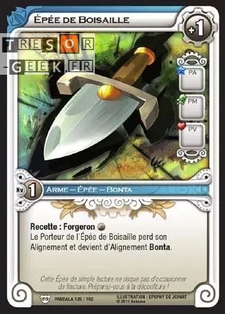 Épée de Boisaille [Pandala 135/162 WAKFU] - Wakfu TCG - Pandala - Français (FR) - OCCASION