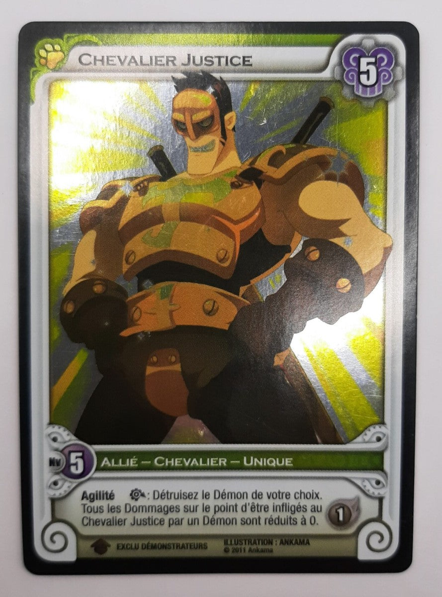 Chevalier justice EA FOIL [Wakfu TCG Promo]