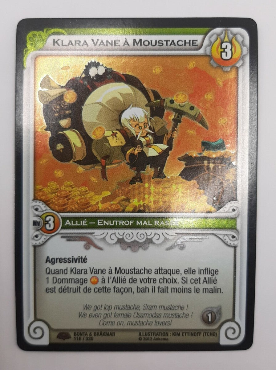 Klara Vane à Moustache FOIL [Wakfu TCG Promo]