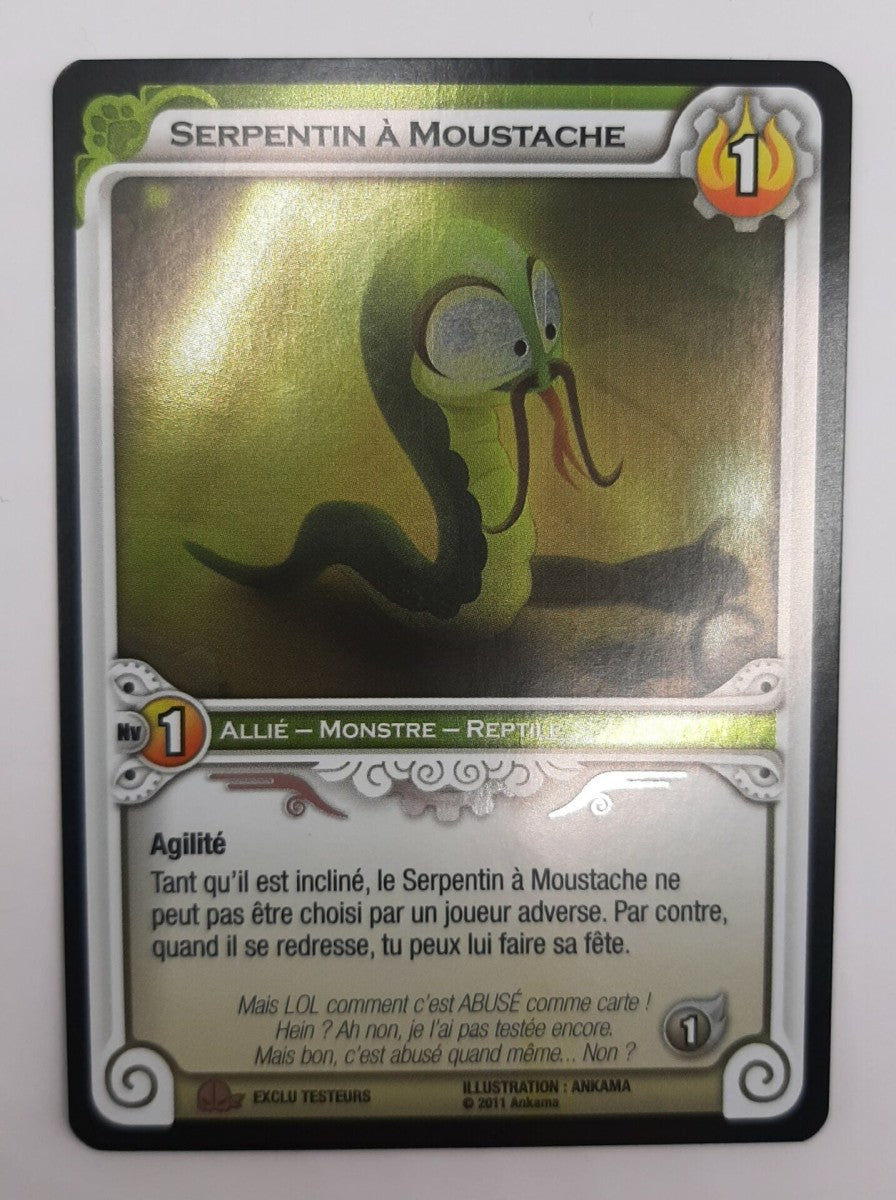 Serpentin à moustache FOIL [Wakfu TCG Promo]