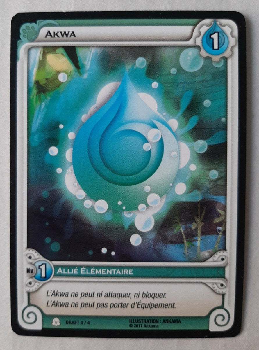 Jeton Akwa - série Ogrest [Wakfu TCG Promo]