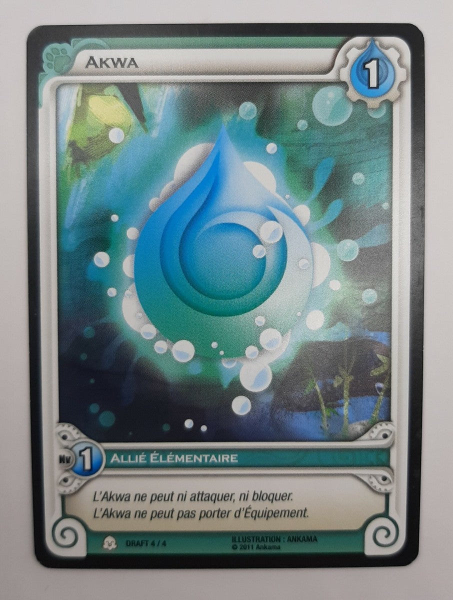 Jeton Akwa - série Otomaï [Wakfu TCG Promo]