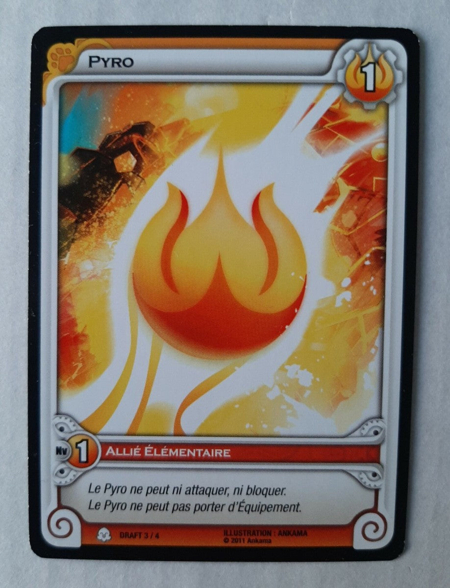 Jeton Pyro - série Ogrest [Wakfu TCG Promo]