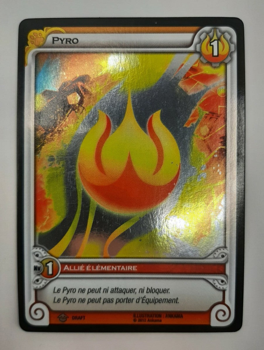 Jeton Pyro FOIL - série Ogrest [Wakfu TCG Promo]