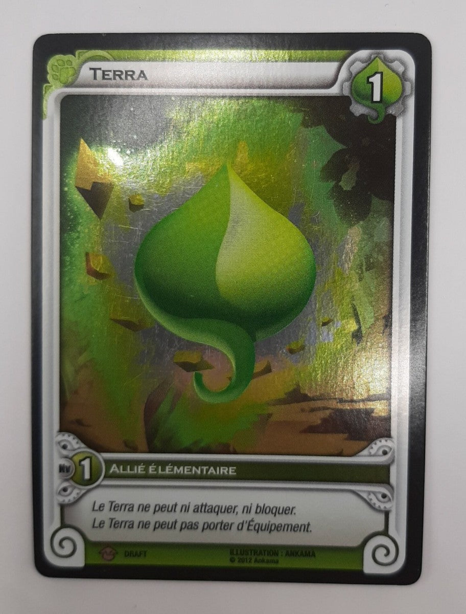 Jeton Terra FOIL - série Ogrest [Wakfu TCG Promo]