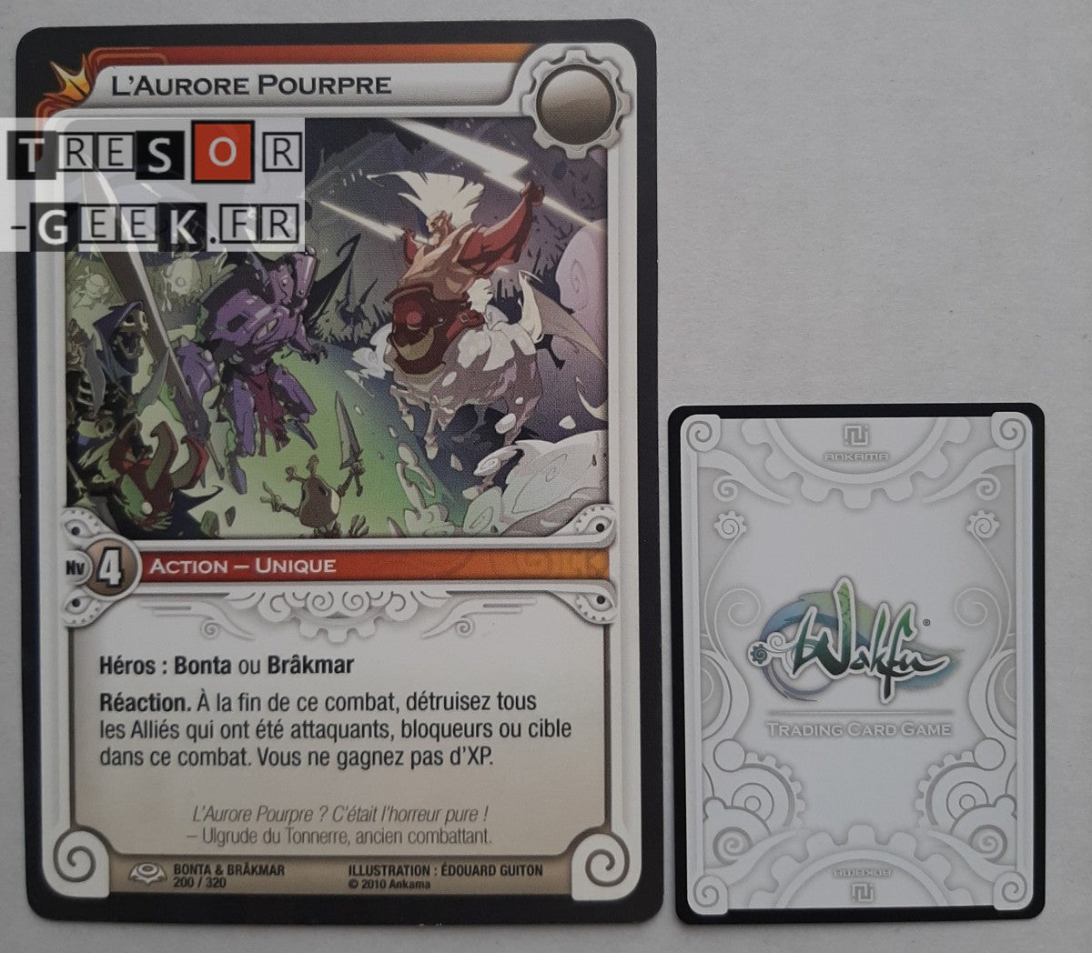 [Carte Jumbo] L'aurore Pourpre [Wakfu TCG Promo]