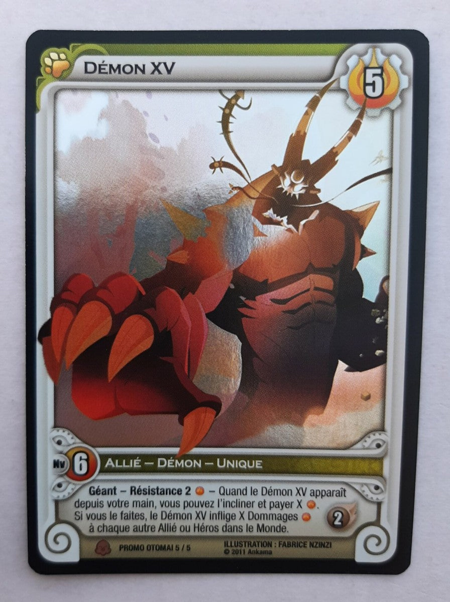 Démon XV EA FOIL [Wakfu TCG Promo]