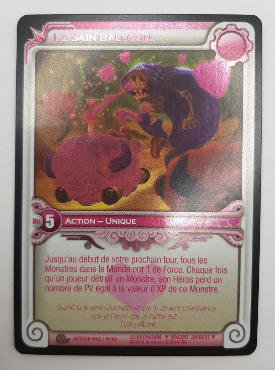 Le saint ballotin (édition rose foil) FOIL [Wakfu TCG Promo]
