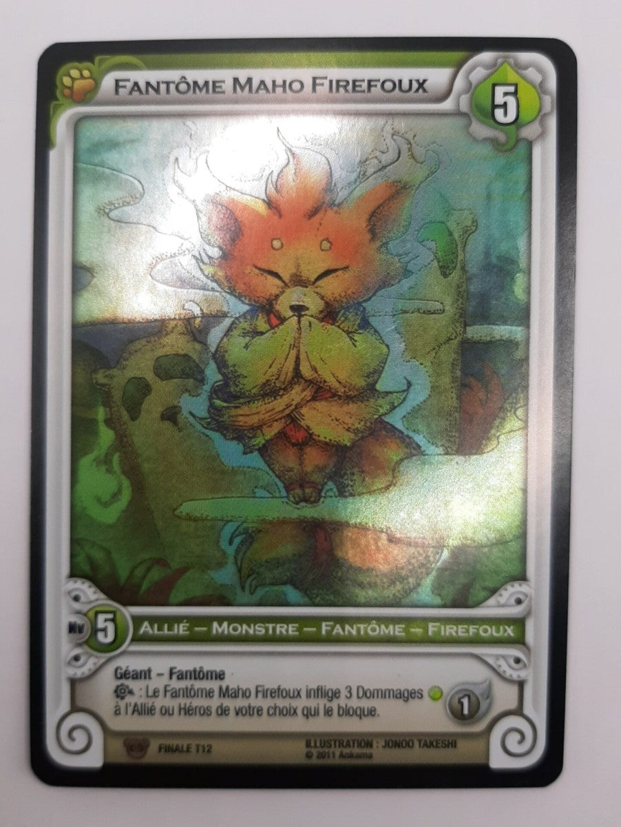 Fantome Maho Firefoux EA FOIL [Wakfu TCG Promo]