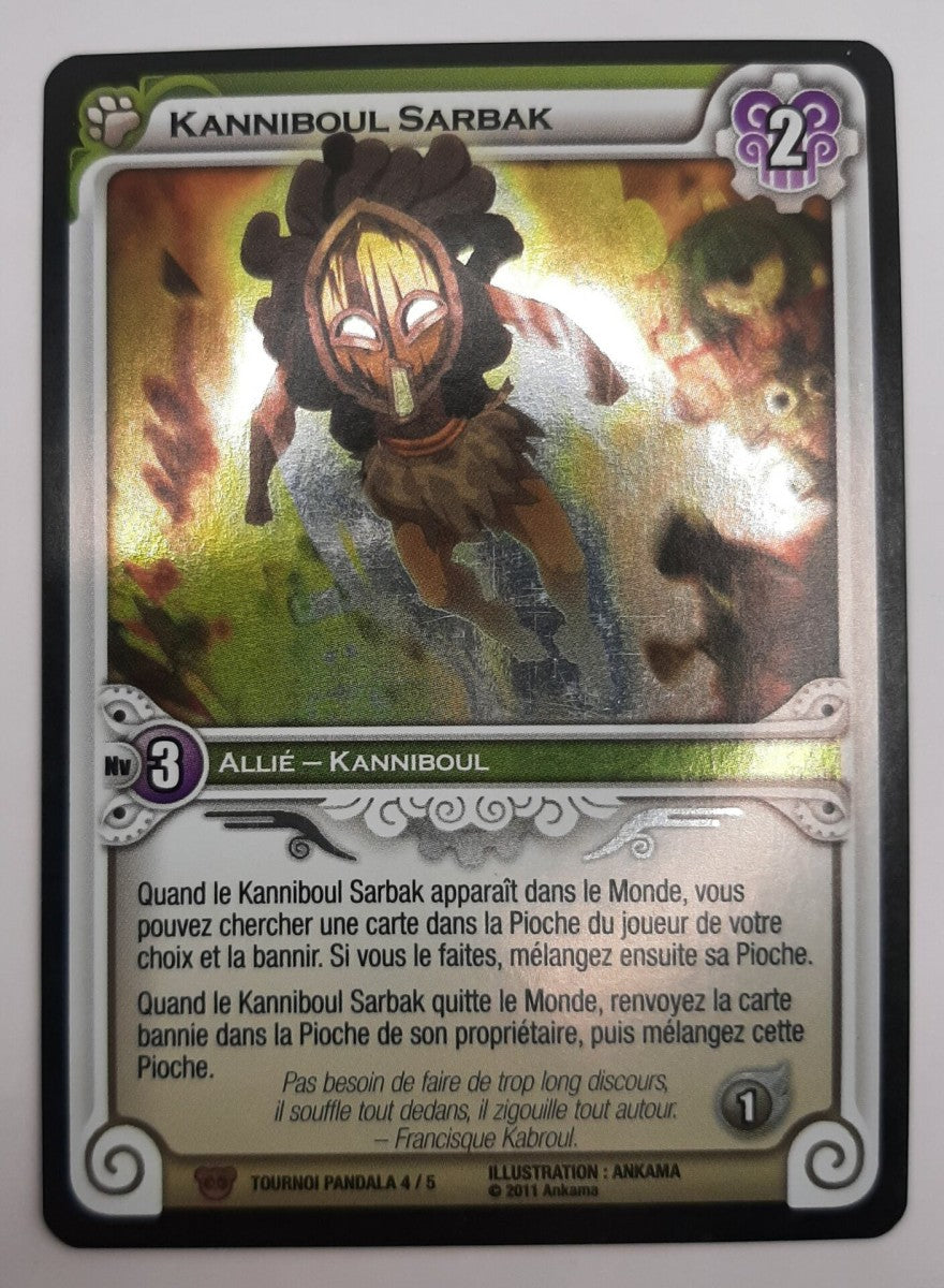 Kanniboul Sarbak FOIL [Wakfu TCG Promo]