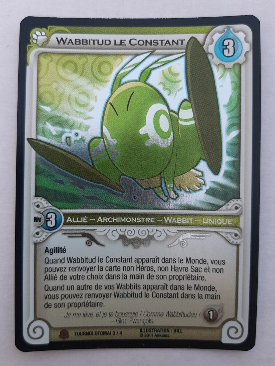 Wabbitud le Constant FOIL [Wakfu TCG Promo]