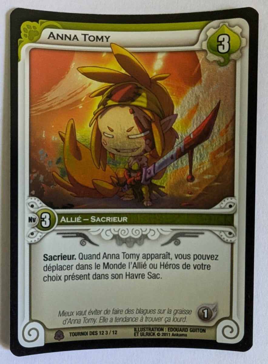 Anna Tomy FOIL [Wakfu TCG Promo]
