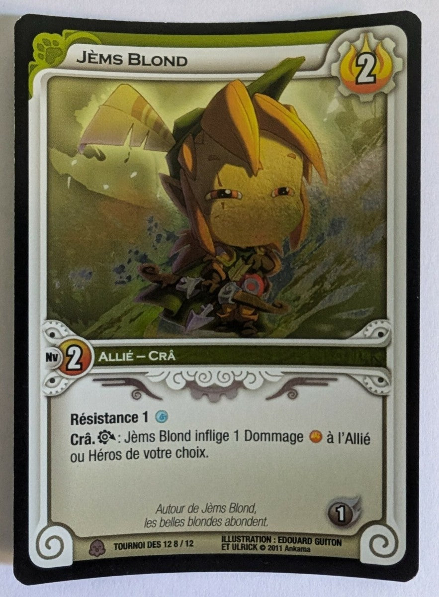 Jèms Blond FOIL [Wakfu TCG Promo]