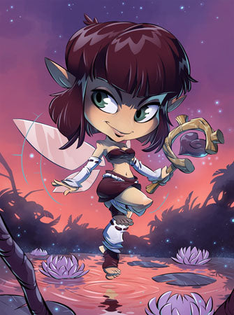 Alie Zèle [Krosmaster avec carte FR] - Krosmaster - OCCASION
