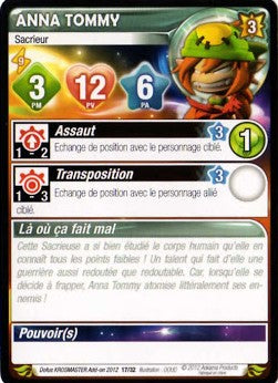 Anna Tommy [Krosmaster avec carte FR] - Krosmaster - OCCASION