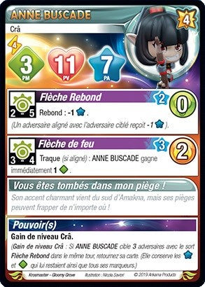 Anne Buscade [Krosmaster avec carte FR] - Krosmaster - OCCASION