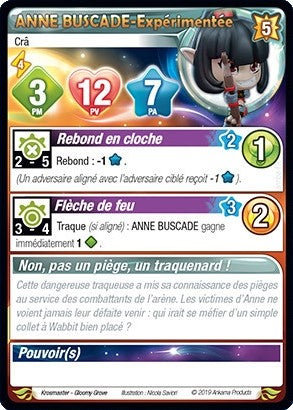 Anne Buscade [Krosmaster avec carte FR] - Krosmaster - OCCASION