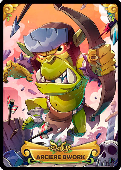 Archer Bwork [Krosmaster avec carte FR] - Krosmaster - OCCASION