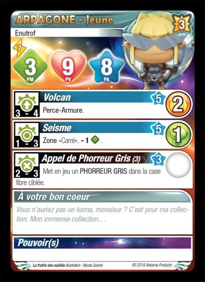 Arpagone - Jeune [Krosmaster avec carte FR] - Krosmaster - OCCASION