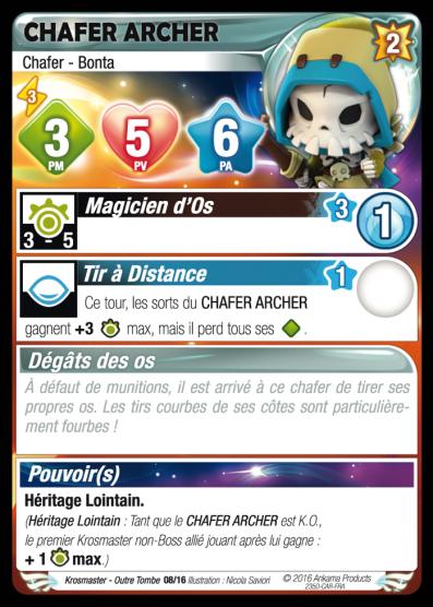Chafer Archer [Krosmaster avec carte FR] - Krosmaster - OCCASION