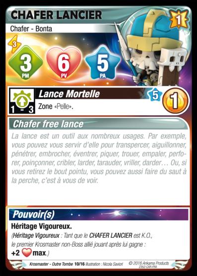 Chafer Lancier [Krosmaster avec carte IT] - Krosmaster - OCCASION