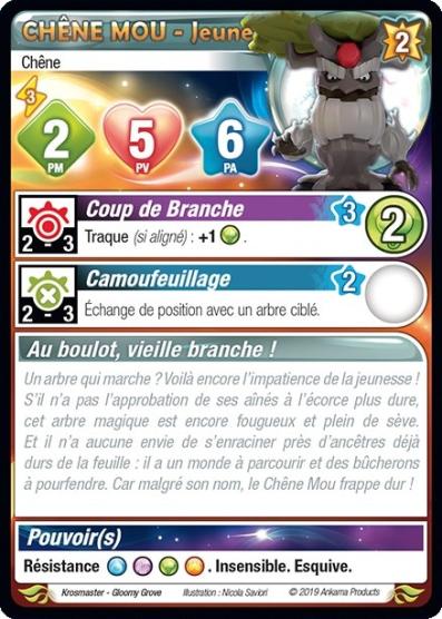 Chêne Mou - Jeune [Krosmaster avec carte FR] - Krosmaster - OCCASION