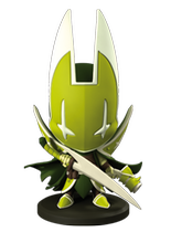 Chevalier Feuille [Krosmaster avec carte FR] - Krosmaster - OCCASION