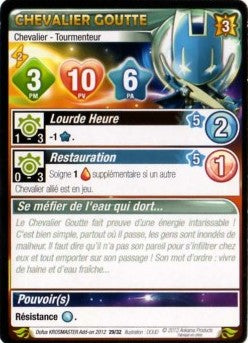 Chevalier Goutte [Krosmaster avec carte FR] - Krosmaster - OCCASION