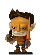 Chevalier Justice KS [Krosmaster sans carte] - Krosmaster - OCCASION