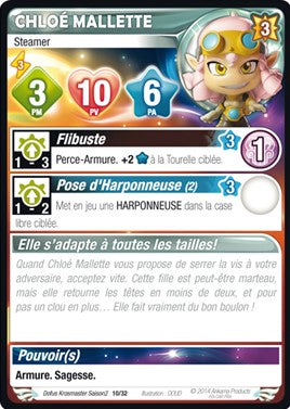 Chloé Mallette [Krosmaster avec carte FR] - Krosmaster - OCCASION