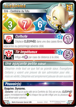 Cléophée [Krosmaster avec carte FR] - Krosmaster - OCCASION