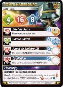 Comte Harebourg [Krosmaster avec carte FR] - Krosmaster - OCCASION