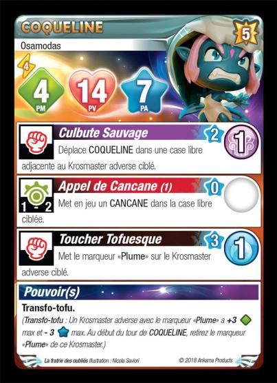 Coqueline [Krosmaster avec carte FR] - Krosmaster - OCCASION