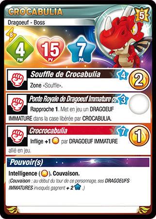 Crocabulia [Krosmaster avec carte FR] - Krosmaster - OCCASION