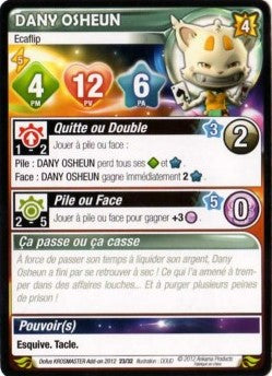 Dany Osheun [Krosmaster avec carte FR] - Krosmaster - OCCASION