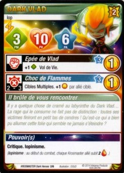 Dark Vlad [Krosmaster avec carte FR] - Krosmaster - OCCASION