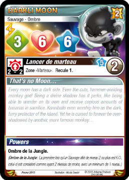Darkli Moon [Krosmaster avec carte EN] - Krosmaster - OCCASION