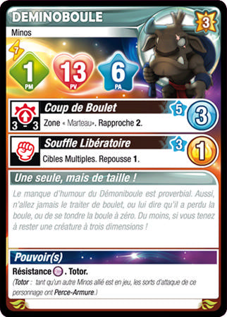 Déminoboule [Krosmaster avec carte FR] - Krosmaster - OCCASION