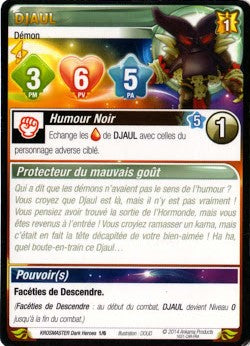 Djaul [Krosmaster avec carte FR] - Krosmaster - OCCASION