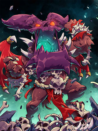 Djaul [Krosmaster avec carte FR] - Krosmaster - OCCASION