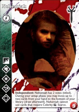 Nehemiah [LoB set] - VTES CCG