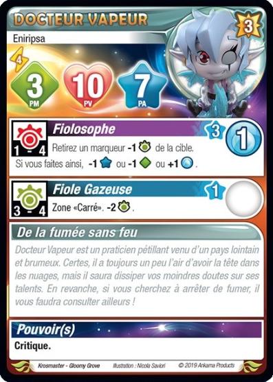 Docteur Vapeur [Krosmaster avec carte FR] - Krosmaster - OCCASION