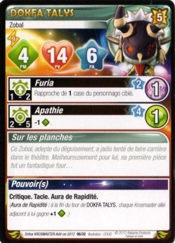 Dokfa Talys [Krosmaster avec carte FR] - Krosmaster - OCCASION