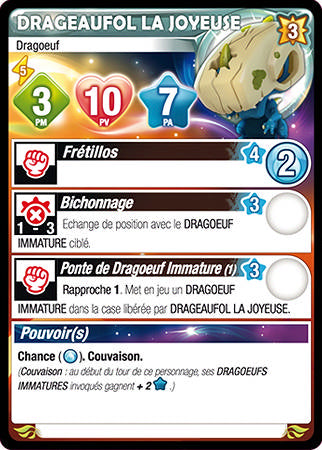 Drageaufol la Joyeuse [Krosmaster avec carte FR] - Krosmaster - OCCASION