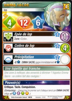 Emma Sacre [Krosmaster avec carte FR] - Krosmaster - OCCASION